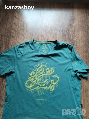 la sportiva - страхотна мъжка тениска M, снимка 5 - Тениски - 53950352