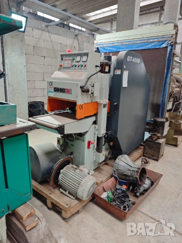 Машина за двустранно рендосване на дървен материал модел GT-400B