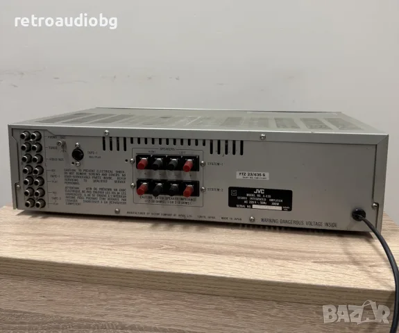 🔈Ретро интегриран усилвател JVC - A-X 30 - Made in Japan🔈, снимка 6 - Ресийвъри, усилватели, смесителни пултове - 56317571