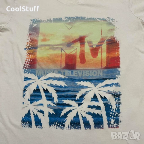 Тениска MTV Music Television Размер XL, снимка 2 - Тениски - 53927349