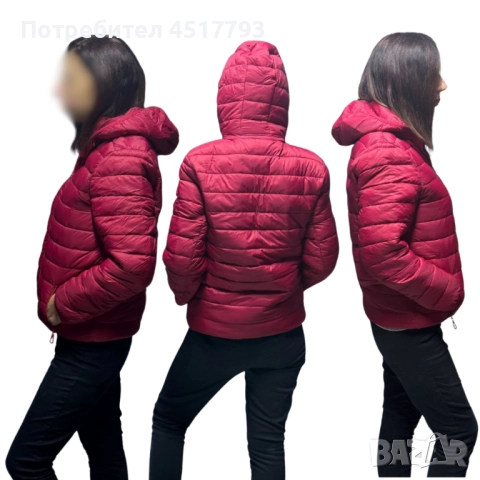 Топло капитонирано яке – практично, стилно и удобно всеки ден. BENETHON, снимка 3 - Якета - 52468345