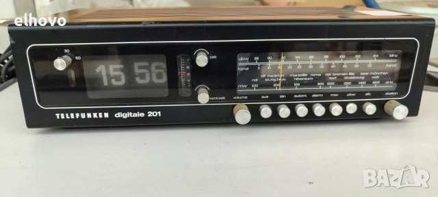 Радиочасовник Telefunken digitale 201, снимка 2 - Радиокасетофони, транзистори - 30802396