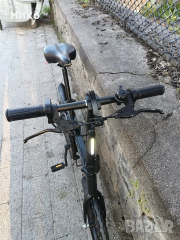 Електрическо колело 14 цола сгъваемо леко и удобно с ляти капли , снимка 8 - Велосипеди - 54102531