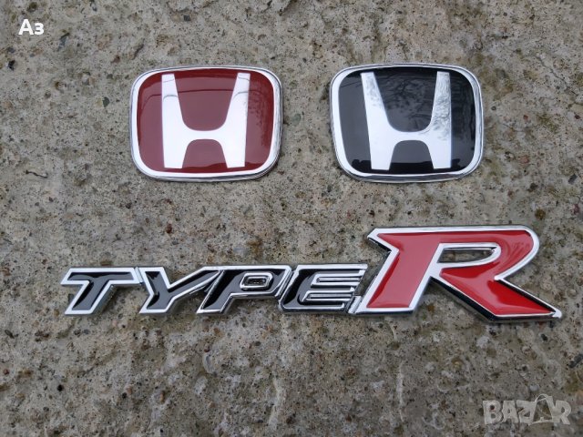 TYPE R Honda метални емблеми за волан Хонда 