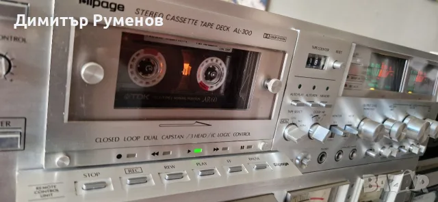 Касетен дек Alpage AL-300, снимка 3 - Декове - 56151560