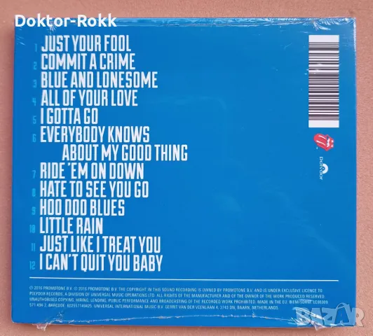 Rolling Stones – Blue & Lonesome (2016, CD), снимка 2 - CD дискове - 48201907
