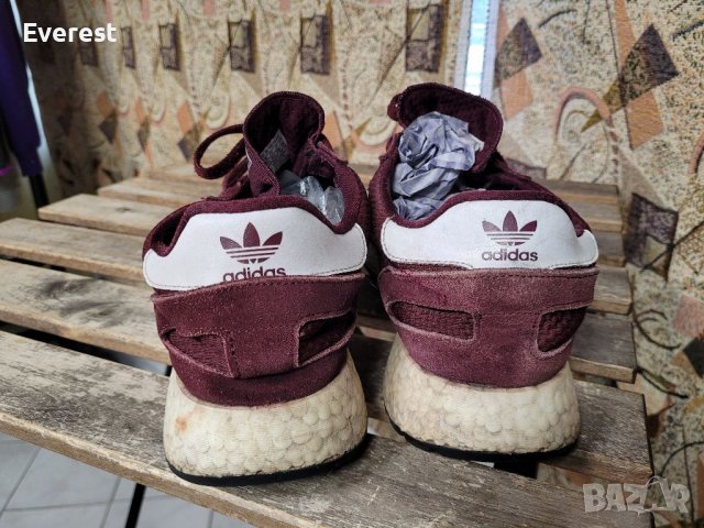 Adidas INIKI Runner boost bordo sneakers- 45 1/3, снимка 7 - Маратонки - 36861960