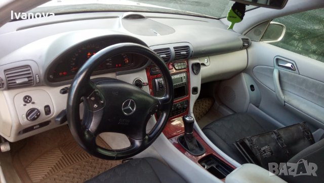 Mercedes C 200 CDI w203 116 к.с. на части Мерцедес Ц 200 W203 2003г салон перфектен без скъсано, снимка 9 - Автомобили и джипове - 31514300
