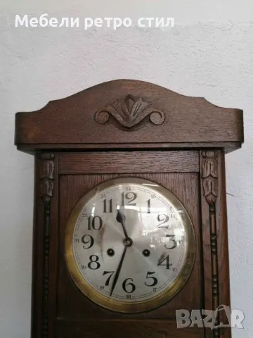 Старинен часовник в отлично състояние. Запазен за годините си, работи отлично., снимка 3 - Антикварни и старинни предмети - 49889978