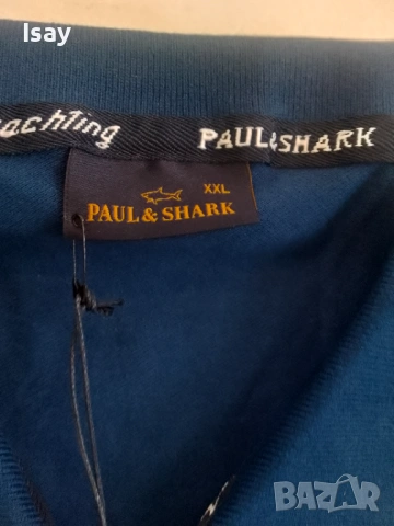 Мъжка тениска Паул Шарк 2ХЛ последен размер в индиго цеят, снимка 7 - Тениски - 54193152
