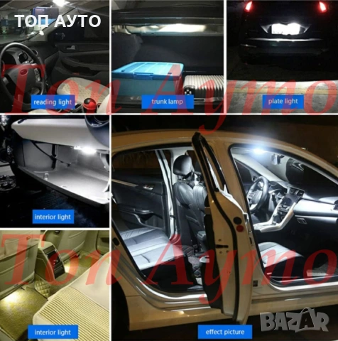 LED C5W / FESTOON CANBUS крушки 31мм 36мм 39мм 41мм – без грешки, снимка 6 - Аксесоари и консумативи - 53997335