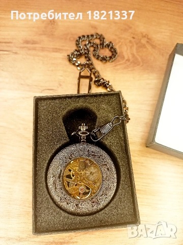 Механичен джобен часовник , снимка 4 - Други ценни предмети - 48764520
