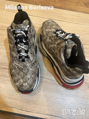 Маратонки Balenciaga колаборация с Gucci, снимка 2 - Маратонки - 50617987