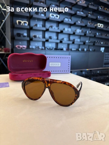 Gucci Слънчеви Очила С UV400 Защита - Различни Цветове И Модели Код SK1120, снимка 7 - Слънчеви и диоптрични очила - 53895897