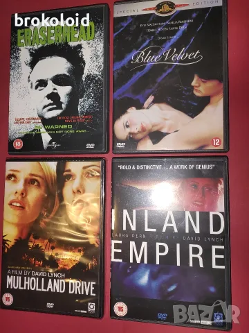 колекция Дейвид Линч - Eraserhead, Inland Empire, Mulholland Drive, Blue Velvet