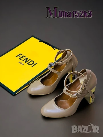 обувки на ток fendi , снимка 15 - Дамски ежедневни обувки - 51303019