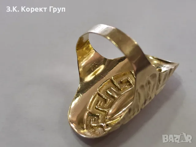 Дамски златен пръстен 14К 585 / 2,87 гр., снимка 3 - Пръстени - 55853428