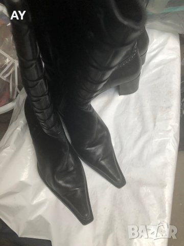 Дамски ботуши естествена кожа, снимка 6 - Дамски ботуши - 34879670