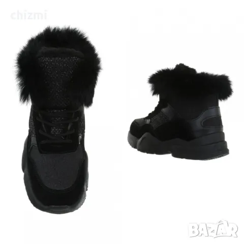 Дамски боти с подплата R-408B, снимка 3 - Дамски боти - 47492646