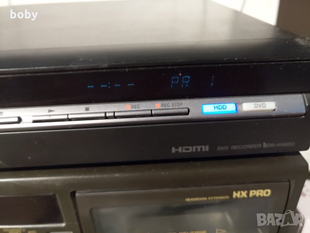  DVD recorder Sony RDR-HX650 HDD 160 GB, снимка 5 - Плейъри, домашно кино, прожектори - 29302353