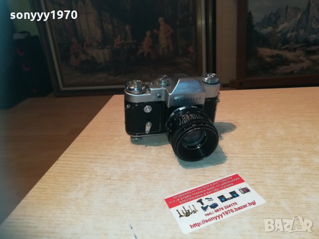 revueflex made in ussr-антик ретро фото 1203211744, снимка 11 - Фотоапарати - 32137014