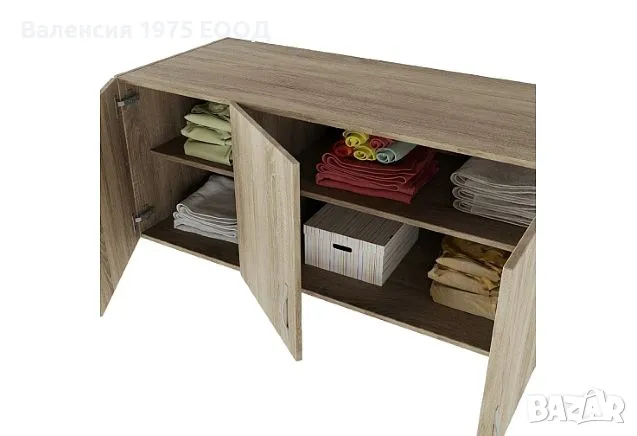 Надстройка Сити 1005 сонома, орех или комбинация бяло/ арвен, снимка 8 - Гардероби - 18797154