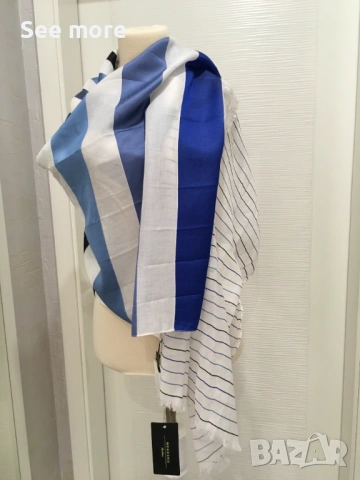 Max Mara Weekend set шалове памук и коприна, снимка 10 - Шалове - 53934965