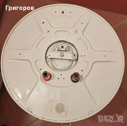 ОРИГИНАЛЕН ИТАЛИАНСКИ бойлер АРИСТОН ! НОВ АНОД ! За ползване или части, снимка 5 - Бойлери - 52774752