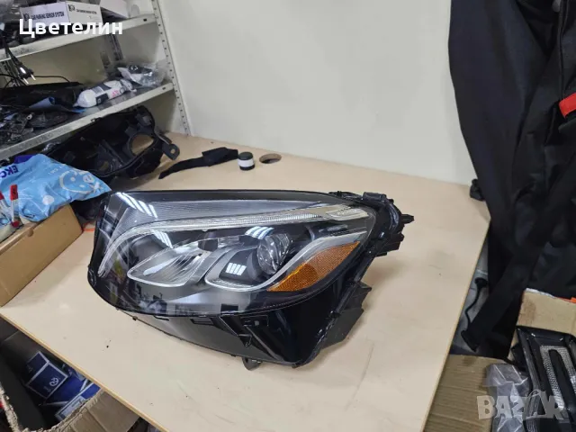 Ляв фар Mercedes GLC W253 USA lqv far мерцедес глц 253, снимка 2 - Части - 49442649