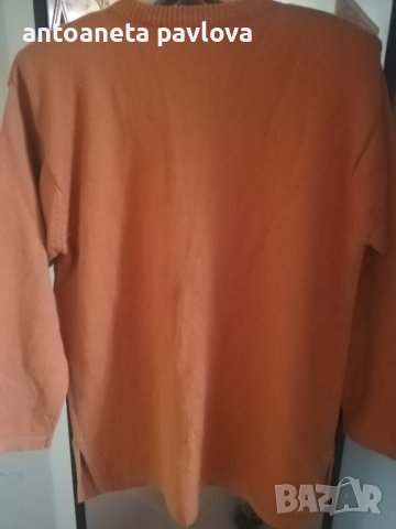 Дамски блузон плетиво, снимка 3 - Блузи с дълъг ръкав и пуловери - 38885905