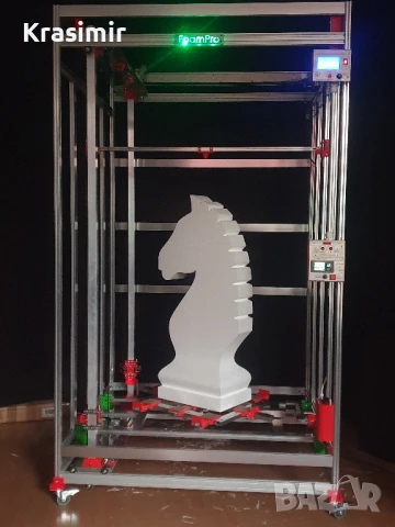 CNC машини за рязане на Стиропор, Фибран (EPS , XPS) и др.