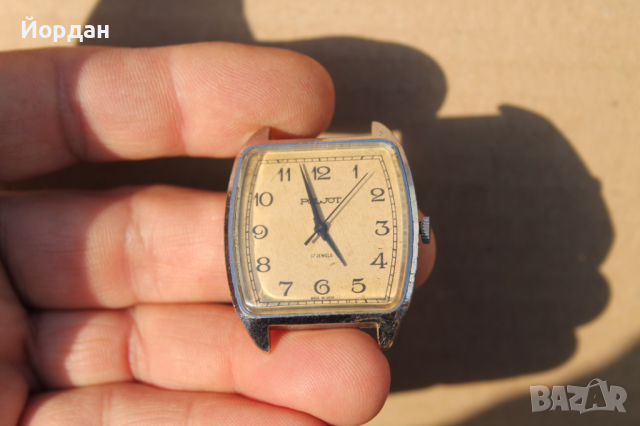 СССР часовник ''Полет" 17 камъка , снимка 2 - Мъжки - 44515215