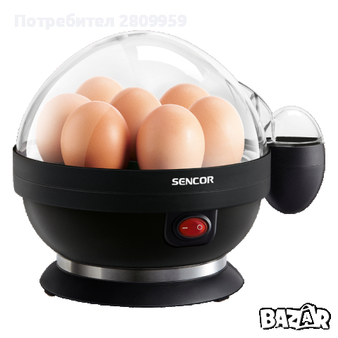 Електрически яйцеварка Sencor SEG 720BS, SEG 710BP 320-380 W, до 7 яйца