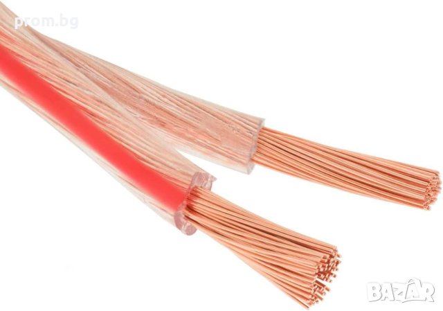 кабели за тонколони 2 х 0,75 мм, 10 м, свързване на високоговорители, снимка 4 - Други - 32170757