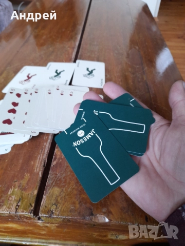 Карти за игра Jameson, снимка 4 - Карти за игра - 52940007