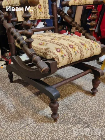 Люлеещ се стол , снимка 7 - Столове - 48456679