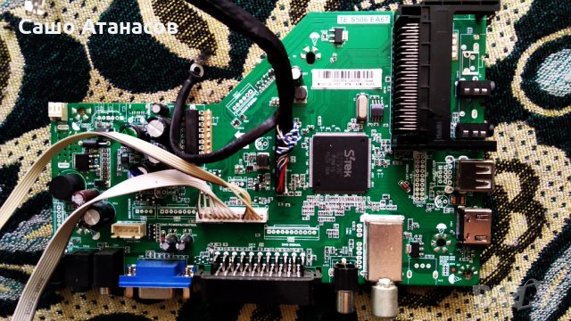 CROWN 20111 със счупена матрица ,TE.S506.EA67 ,LE-J390-HD-V0 ,M195FGE-P02 Rev.C3, снимка 7 - Части и Платки - 30483747