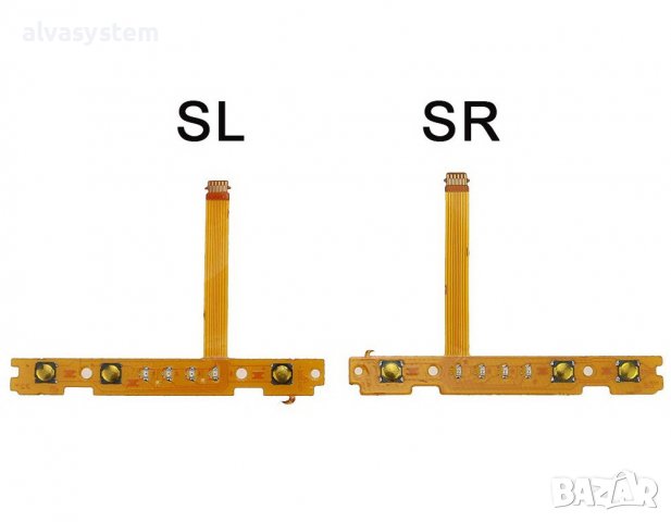 ZR ZL L SL SR бутони с лентов кабел за Nintendo Switch Joy-Con, снимка 3 - Nintendo конзоли - 39367040