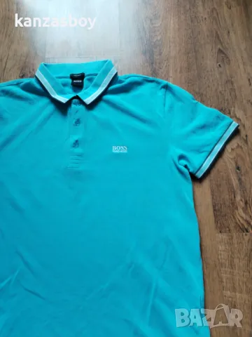 Hugo Boss Men's Paddy Polo Shirt - страхотна мъжка тениска ХЛ, снимка 3 - Тениски - 49609396