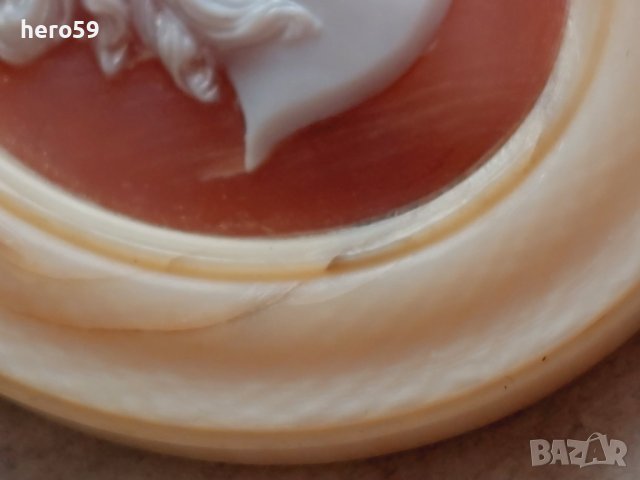 Старо антикварно колие,медальон от слонова кост и коралова камея 19 век , снимка 11 - Колиета, медальони, синджири - 44327316