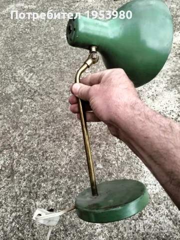 Настолна ретро лампа, снимка 4 - Антикварни и старинни предмети - 49845569