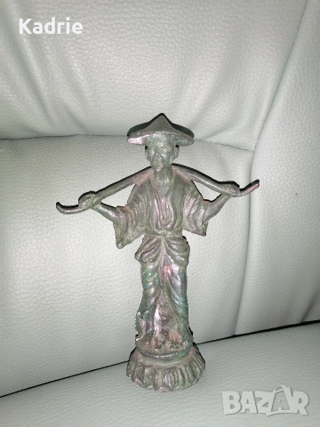 Уникална бронзова статуя, снимка 5 - Антикварни и старинни предмети - 52819213