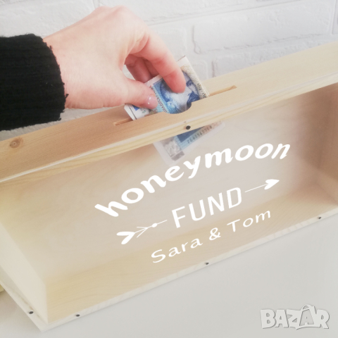 Дървена кутия рамка с прозрачен капак за събиране на коркови тапи и др, снимка 5 - Декорация за дома - 44783671