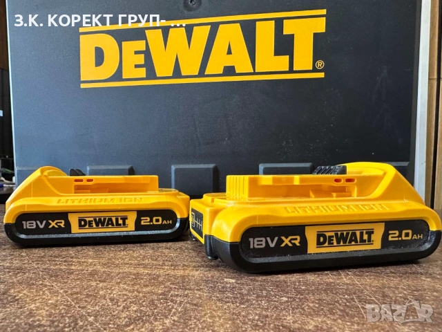 Акумулаторен винтоверт DEWALT DCD771, снимка 4 - Винтоверти - 54099110