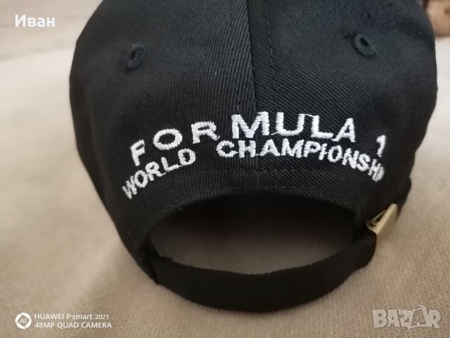Качественна черна шапка с бродирани надписи Формула 1 Formula 1 кола автомобил джип + ПОДАРЪК, снимка 5 - Аксесоари и консумативи - 31652428