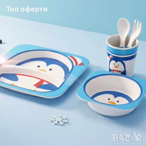 Детски комплект за хранене 5 части Cheffinger 