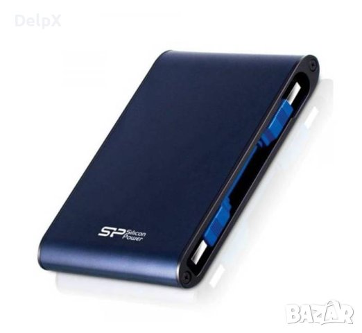 Външен хард диск водо и удароустойчив SP A80 2,5" USB 3.0 1TB, снимка 1 - Външни хард дискове - 42488848