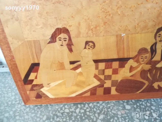 КАРТИНА ДЪРВО-ЕСТЕСТВЕН ФУРНИР 2710240737, снимка 10 - Антикварни и старинни предмети - 47731972