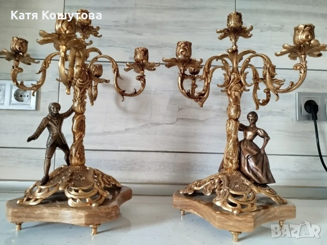 Търся същите двойка свещници, снимка 1 - Други - 53037983