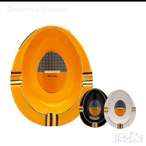 Cohiba керамичен пепелник за 3 пури, снимка 3 - Други - 50991811